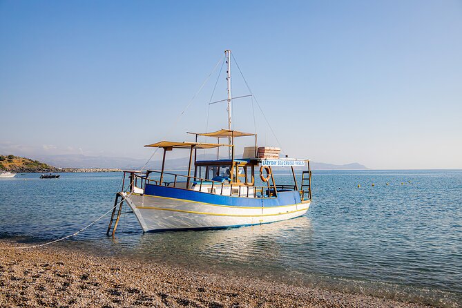 Full Day Tour 3 Swimming Stops & Lunch Stop - Stop 3: Agathi Beach below the castle of King Feraklos