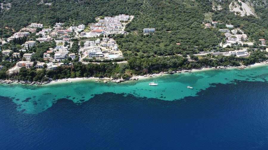 Gouvia: Corfu Island Sailing Trip with Snack and Soft Drinks - Barbati Beach swim stop: clear water and quick snorkeling fun