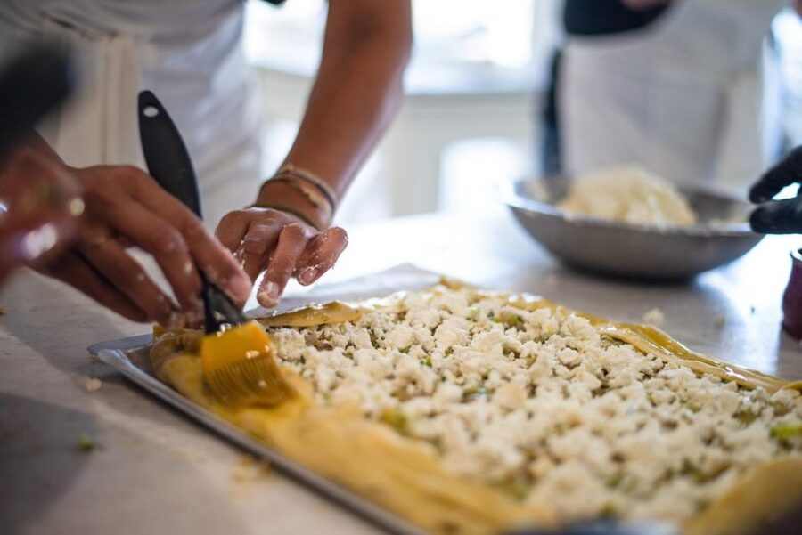 Greek Cooking Class with a Local Chef, Wine, & Meal in Drios - Greek wine, souma, and the meal pairing you get with your work