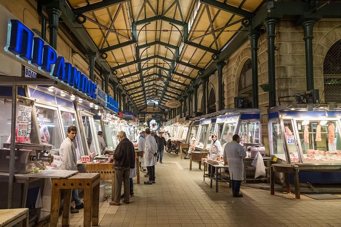 Greek Food Walking Tour in Athens - Central Market Athens (Varvakios Agora Area): Fish, Meat, Produce, and the Why