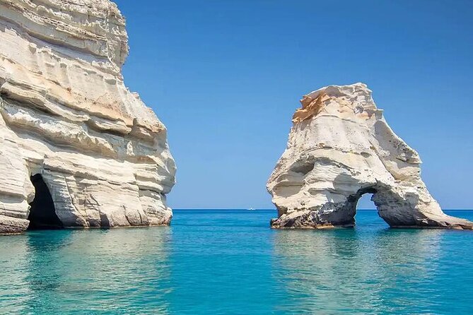 Half day adventure to Kleftiko bay and Open Bar with Lunch - Sikia Bay and the Sykia Cave: Snorkeling Plus Greek Snacks