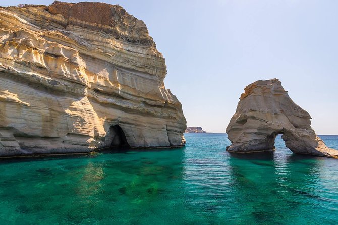 Half Day Boat Tour to Kleftiko Milos - Boarding Zephyros at Zefiros Boat Tours Milos: quick start, less hassle
