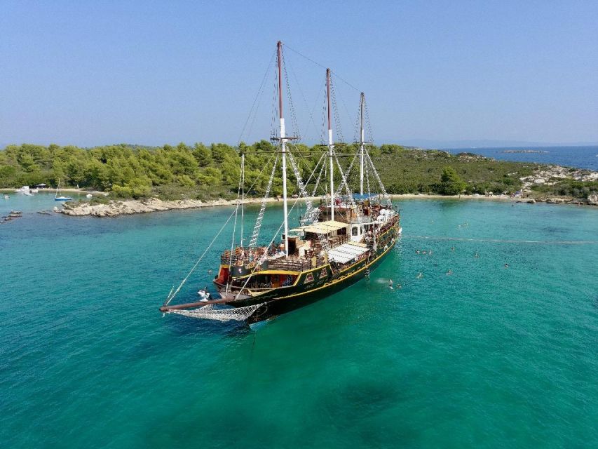 Halkidiki: Blue Lagoon Cruise on a Pirate's Boat - Snorkeling, Swimming, and Beach Transfers: Comfort Check Before You Jump