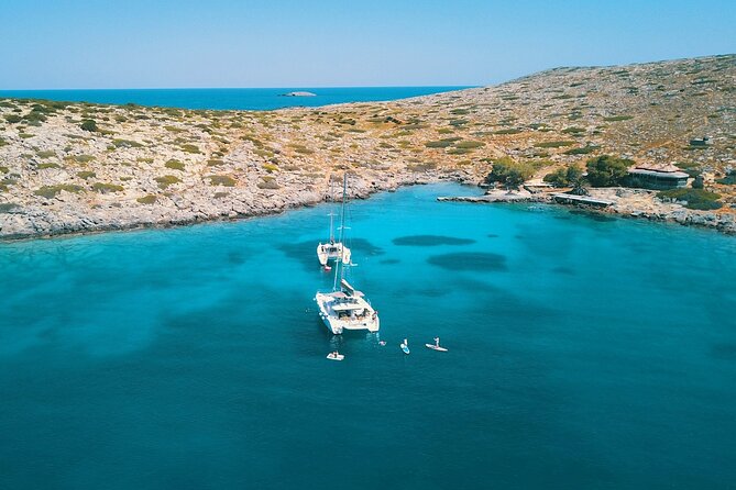 Heraklion: Catamaran Cruise to Dia with Sunset, Meal & Bar - Key reasons this Dia sunset cruise works