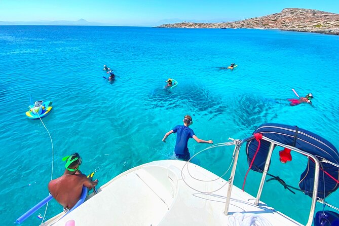 Heraklion: Catamaran Cruise to Dia with Sunset, Meal & Bar - The Sunset Sail Back From Dia Bay