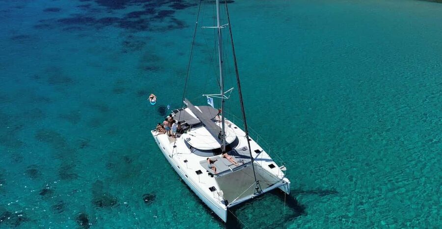 Heraklion: Dia Island Luxury Catamaran Cruise with Meal - Who should book, and who should skip it
