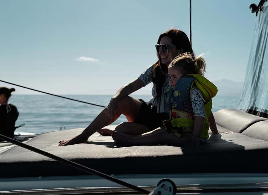 Heraklion Luxury Sailing Catamaran Dia Island | Gourmet Menu - Chef-cooked Mediterranean lunch plus all-inclusive drinks