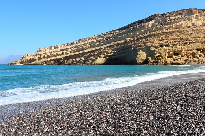 Heraklion: Matala Beach, Hippie Caves & Odigitria Monastery - Hippie Caves on the cliffs: the extra fee is small, the effort is real