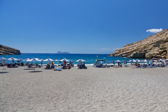 Heraklion: Matala Beach, Hippie Caves & Odigitria Monastery - Heraklion to South Crete: coach comfort and timing that makes sense