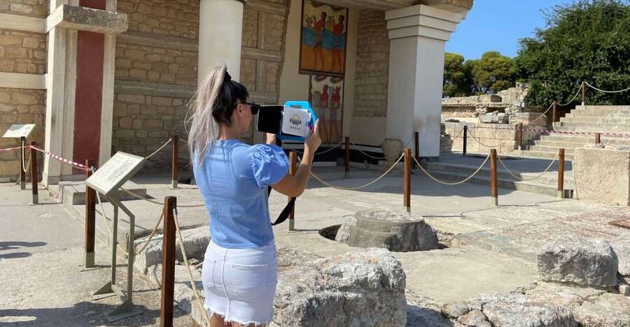 Heraklion: Palace of Knossos 3D Virtual Audio Tour by Tablet - Why this Knossos tablet tour works when the site feels confusing