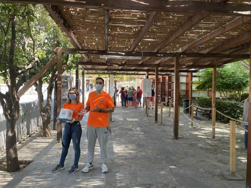 Heraklion: Palace of Knossos 3D Virtual Audio Tour by Tablet - Using the 3D reconstruction while you walk, not after you leave