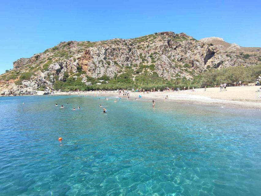 Heraklion: Preveli By Boat, Damnoni & Kourtaliotiko Springs - Elisabetta-style guiding: languages that actually help