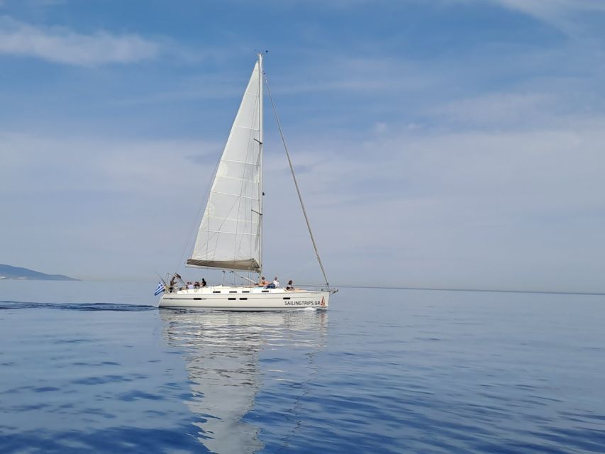 Heraklion: Private Full-Day Sailing Trip to Dia Island - The Dia Island portion: long swim time, second stop, and freedom onboard
