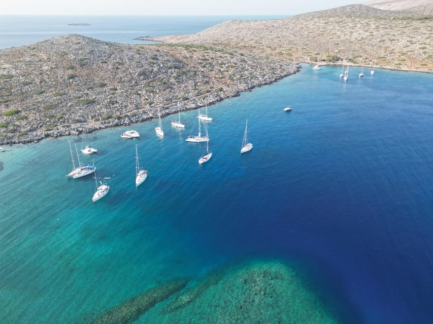 Heraklion: Sailing Cruise to Dia Island with Drinks and Meal - Dia Island arrival: your day becomes a choose-your-own-adventure