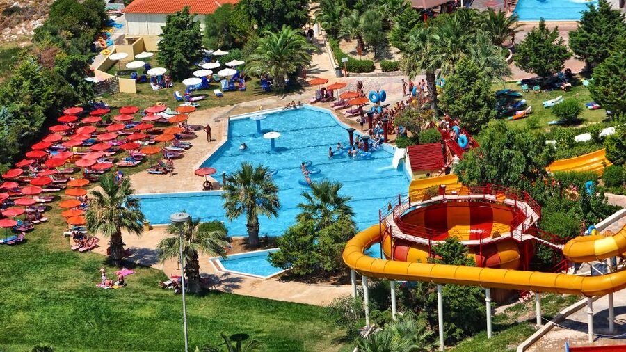 Heraklion: WaterCity Waterpark Day Pass - Lazy river breaks: how to use the 385-meter float like a strategy