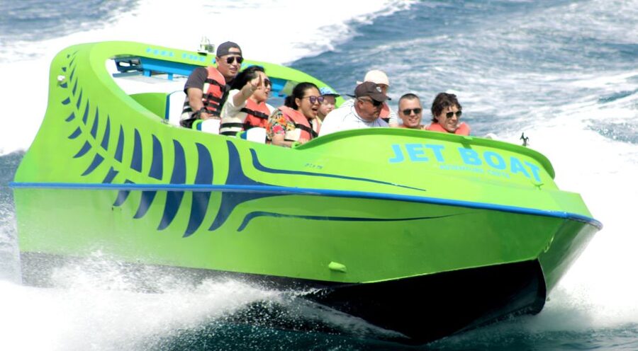 Hersonissos: Jet Boat Tour with Snorkeling - What to bring for the hour: swimwear, flip-flops, and a towel plan
