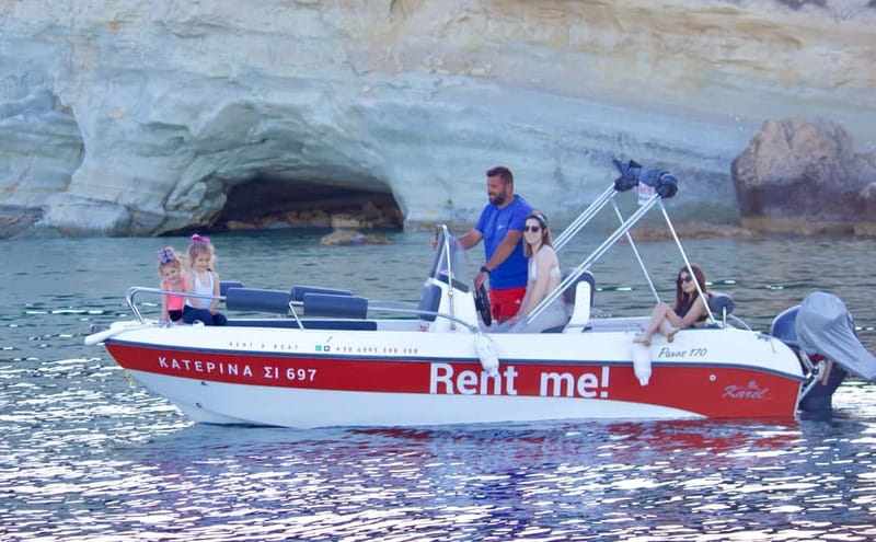 Hersonissos: Private Motorboat Rental - No License Required - Self-Drive in Hersonissos: What Makes This Boat Day So Fun