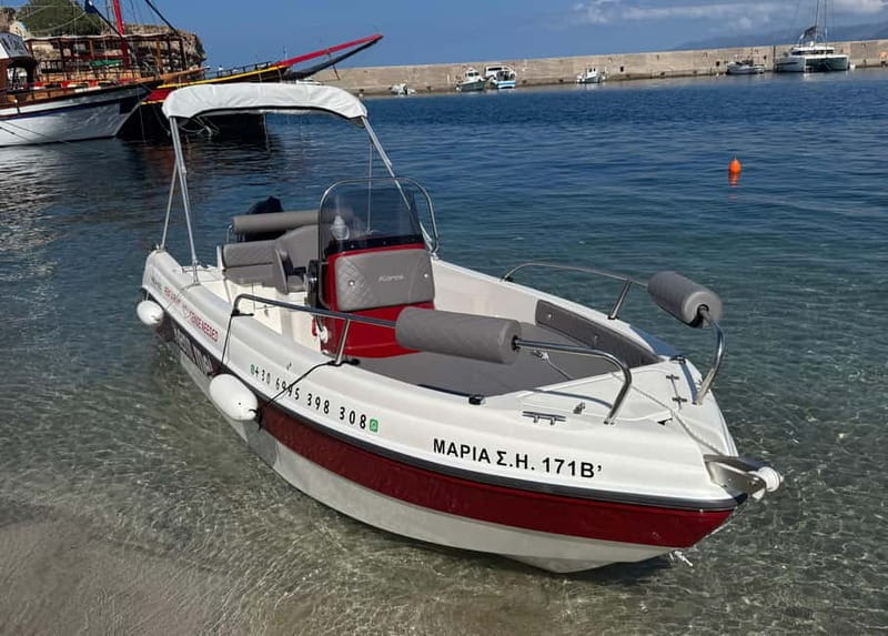 Hersonissos: Private Motorboat Rental - No License Required - Who This Boat Rental Suits Best