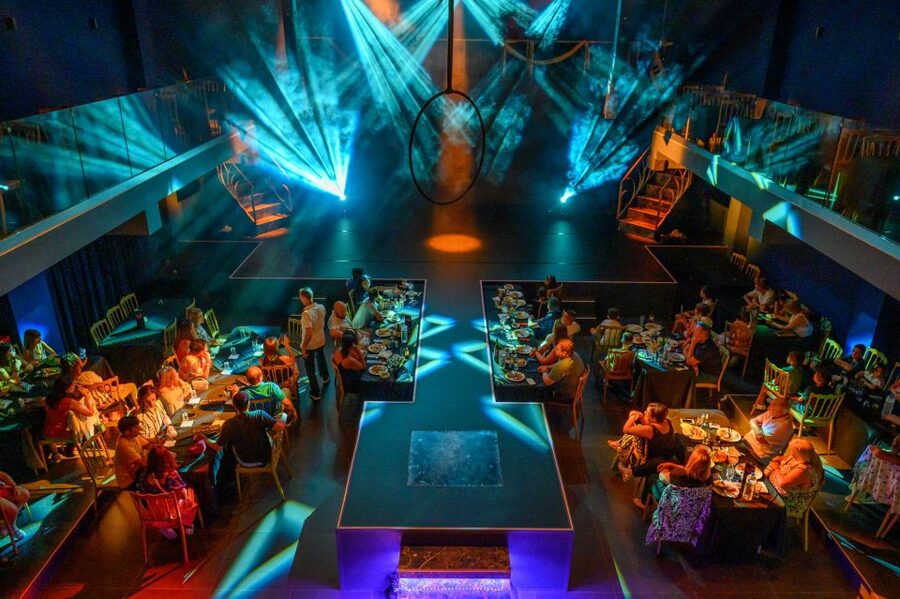 Hersonissos: Troy Dinner-Show Theatre Experience Tickets - Entering Alar Theatre, Where the Trojan War Turns Interactive
