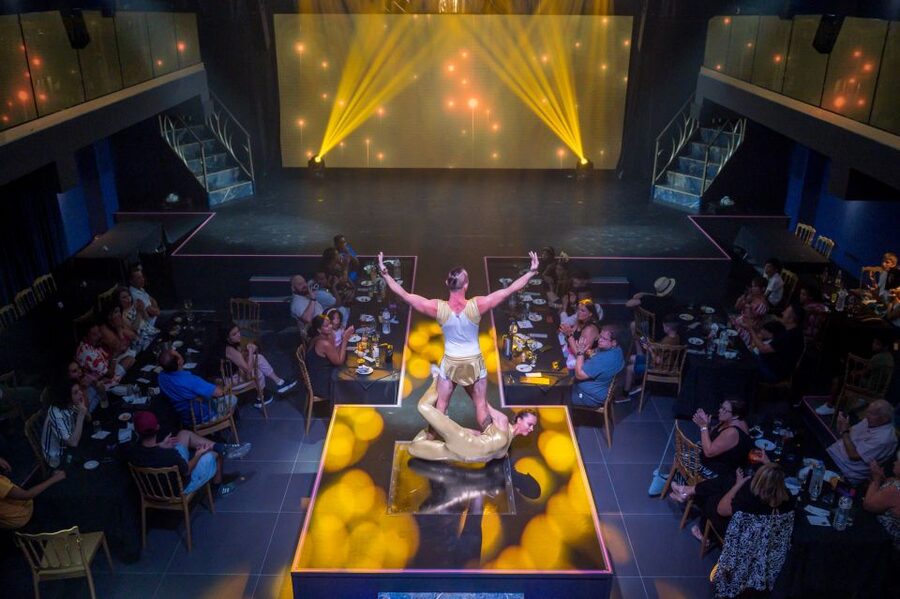 Hersonissos: Troy Dinner-Show Theatre Experience Tickets - The Meal: Creative Ancient Greek Food, Kids Menu, and Vegan Planning