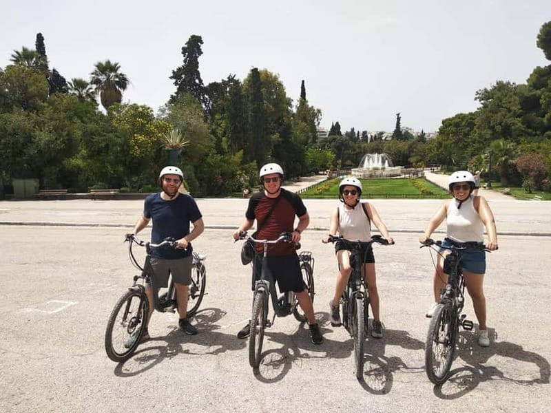 Historic Athens: Small Group Electric Bike Tour - Roman Forum and Ancient Agora area, quick sightseeing without a site license