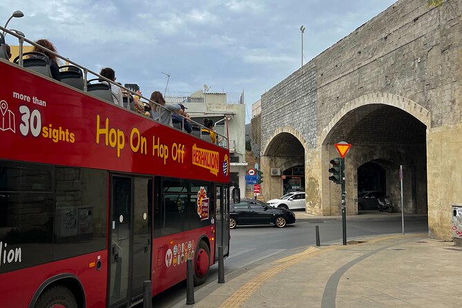 Hop-On Hop-Off Sightseeing Bus Tour in Heraklion - Entering the Port Zone: Where You Start in Heraklion