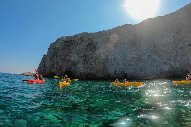 Kayaking Tour to the secrets of Milos - Paralia Firiplaka Start: Fitting, Safety Briefing, and a Calm Beginning