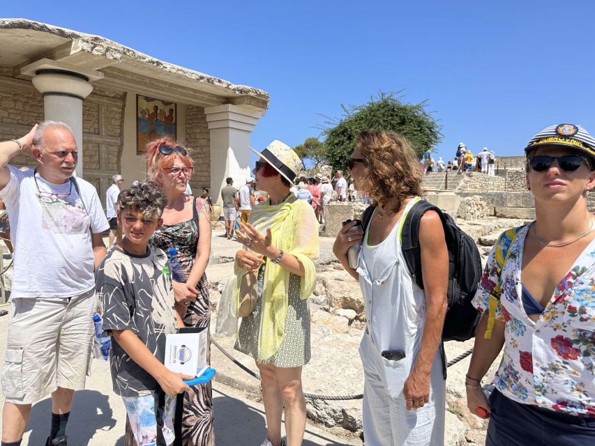Knossos: Knossos Palace Skip-the-Line Guided Walking Tour - Pickup From Heraklion City Center, and When It Helps
