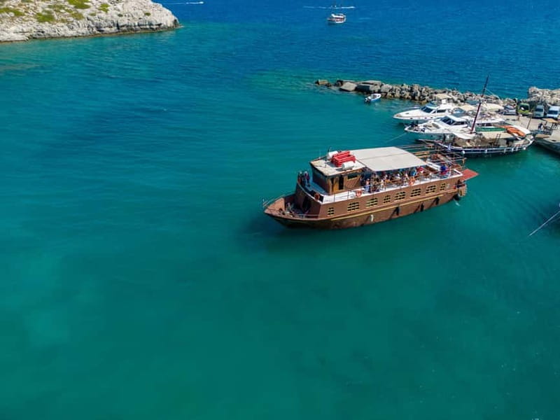 Kolympia : Transfer & Cruise to Lindos with 3 Swimming Stops - The return journey swims: Navarone Bay, Stegna, and Tsambika
