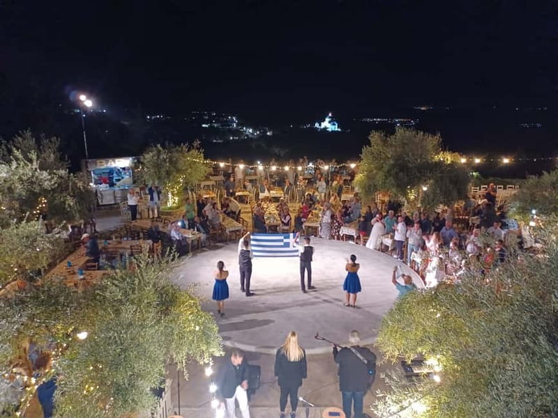 Kos: Greek Dinner with Music, Dancing, and Unlimited Wine - Fantasia Venue in Zia, and why the setting matters on Kos