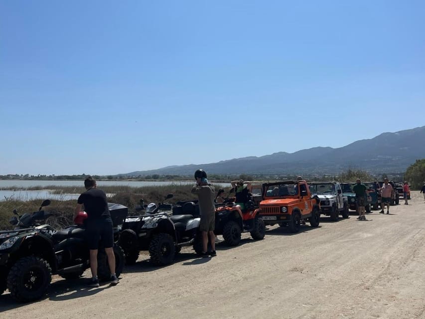 Kos: Guided Jeep or Quad Off-Road Tour with Drinks and Lunch - Lunch and the finishing stretch back to Moto Harley