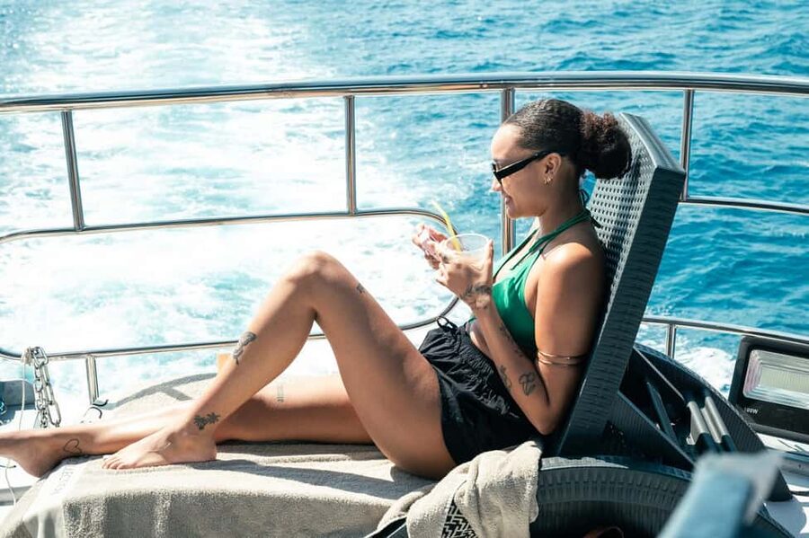 Kos Pearl 3 Island: Lounge in Luxury on the Aegean Waves - Vathi stop: more than a pause between swims