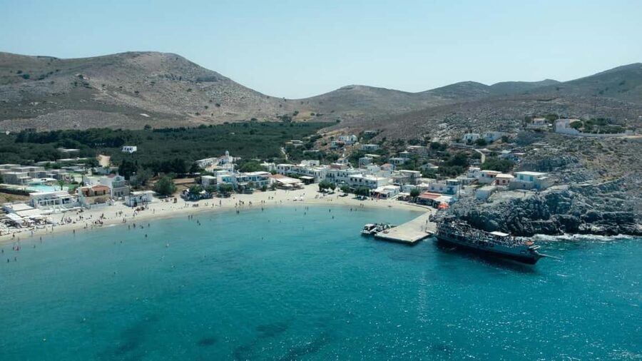 Kos Pearl 3 Island: Lounge in Luxury on the Aegean Waves - Blue Lagoon: the jump-off moment and the payoff swim