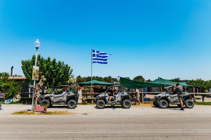 Kremasti: Rhodes 4x4 Buggy Off-Road Tour - Polaris RZR Trail 1000 logistics that actually affect your comfort