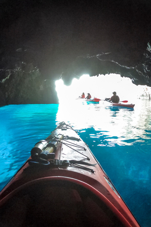 Lefkada: Blue Cave Kayak Tour with a Taste of Greece - Price and value for $70: what you’re really buying