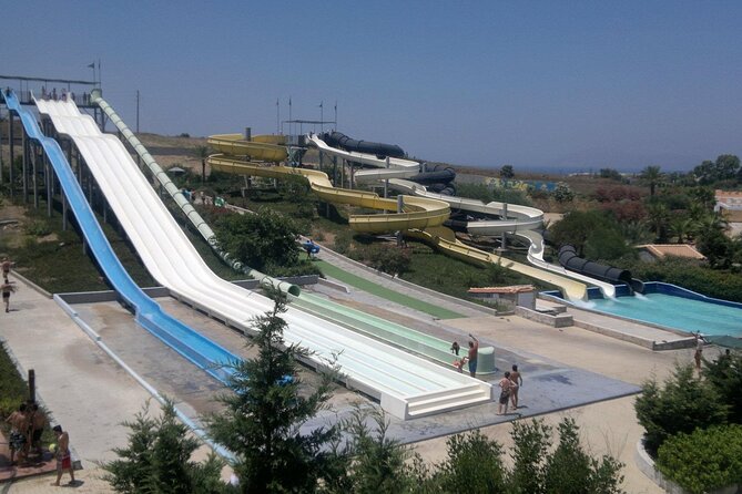 Lido Water Park Admission Ticket with Transfers - Family-friendly setup: sunbeds, kids zone, lockers, and accessibility