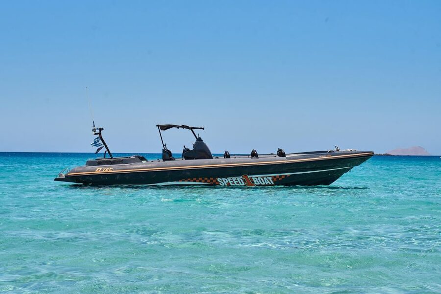 Limeniskos: Gramvousa and Balos Speedboat Tour with Drinks - Balos Lagoon: turquoise shallows, beach time, and snorkeling without stress