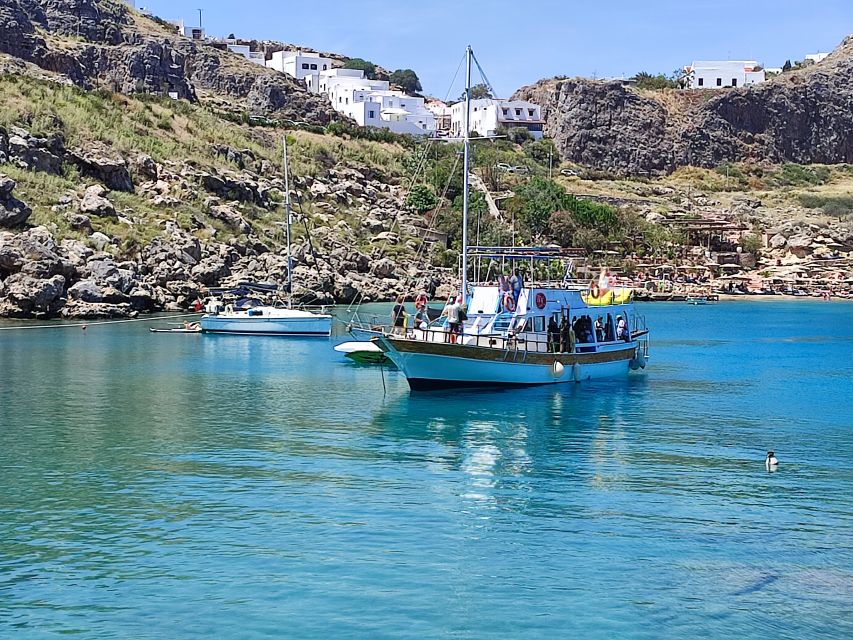 Lindos: Rhodes South-East Coast Cruise with Swim Stops - Key highlights worth knowing