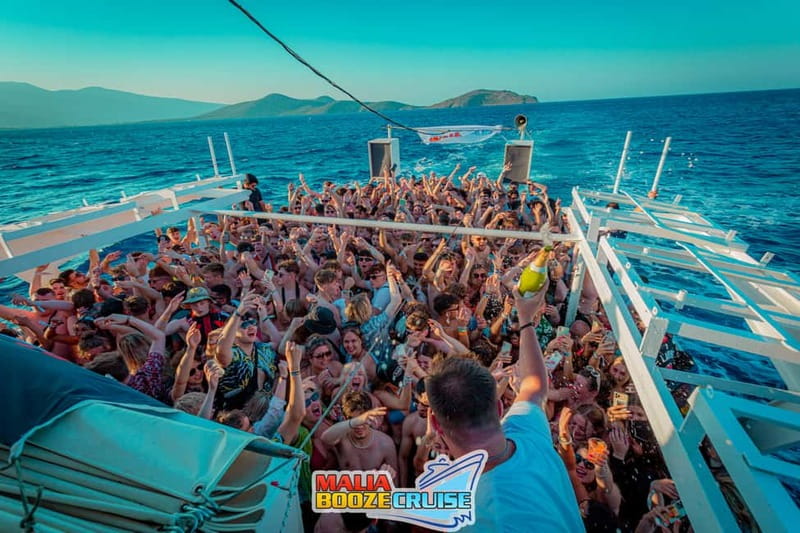 Malia: Booze Cruise Boat Party with Live Dj - The onboard bar: what’s included, what costs extra, and how to budget