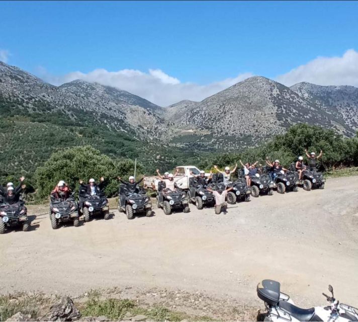 Malia: Off-Road Quad Safari Tour with Lunch and Transfers - Vrachasi Stop, Photo Breaks, and Herb Moments