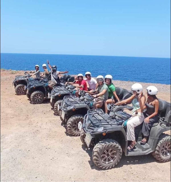 Malia: Off-Road Quad Safari Tour with Lunch and Transfers - Neapolis Free Time and a Real Swimming Break