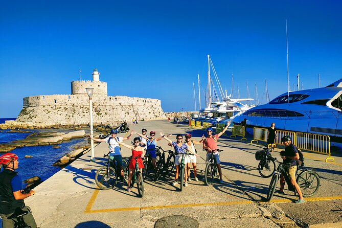 Mediaeval Rhodes E-bike Highlights Photo Tour Morning/Sunset - Why an e-bike works so well for medieval Rhodes