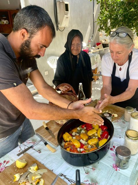 Melanes: Naxos Perivoli Farm & Cooking Class with Wood Fire - Potato fields, fruit trees, and the kind of picking that shapes the menu