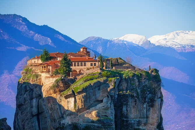 Meteora Day Trip with central Pick up & optional Lunch - Hermit Caves and Badovas: the Prequel to the Monastery Drama