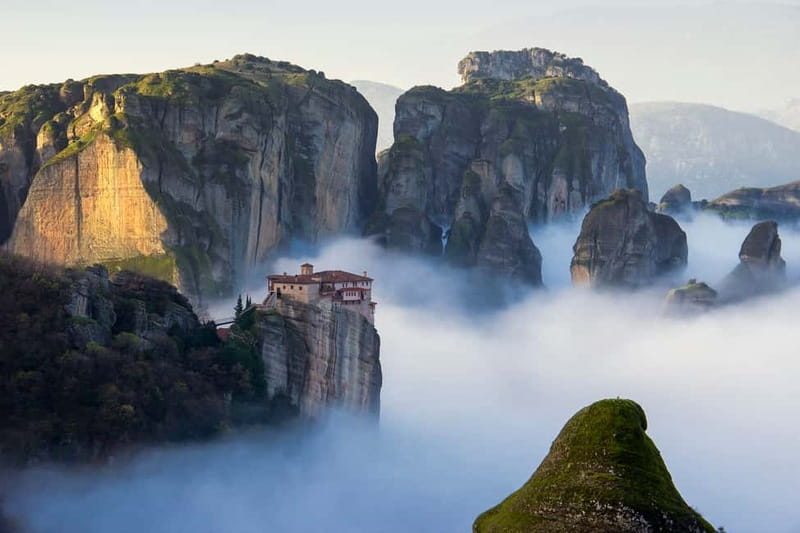 Meteora: Half-Day Meteora Monasteries Small Group Tour - Doupiani Chapel and the Saint George’s Hermit Cave Story