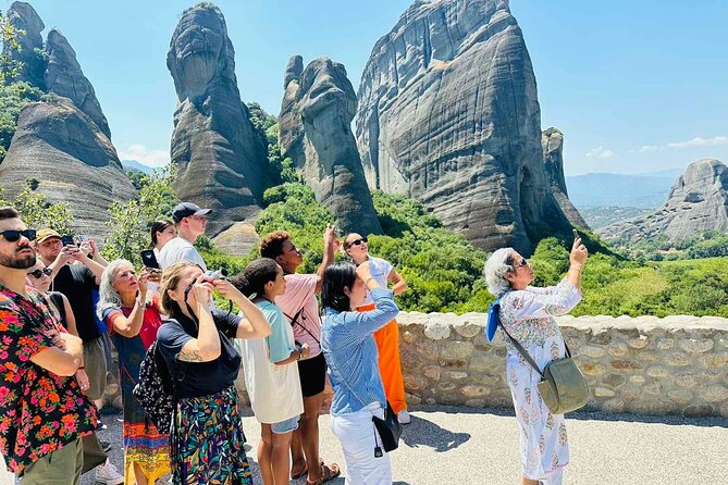 Meteora Monasteries & Caves DayTrip from Athens with Greek Lunch - Great Meteoron: The Big One on the High Hill
