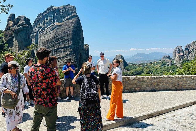 Meteora Monasteries & Caves DayTrip from Athens with Greek Lunch - Varlaam: Frescoes, Courtyards, and a Peaceful Climb