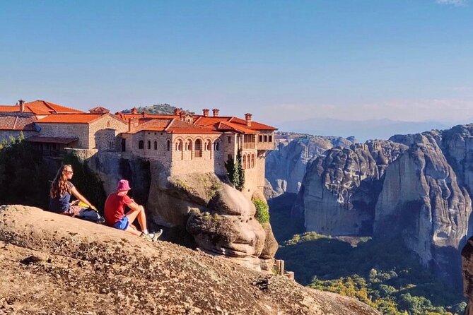 Meteora Monasteries & Caves DayTrip from Athens with Greek Lunch - Agios Stefanos, Holy Trinity, Rousanos, and Agios Nikolaos: The Views Tour