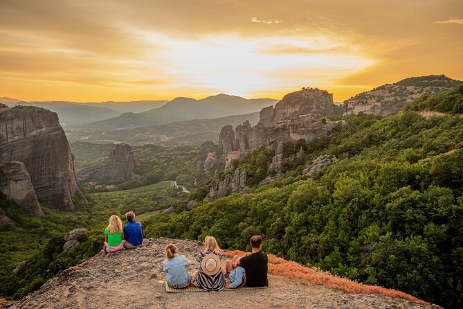 Meteora Sunset with Monastery & Hermit Caves Tour in Small Group - The big monasteries you see: Great Meteoron, Roussanou, and Varlaam