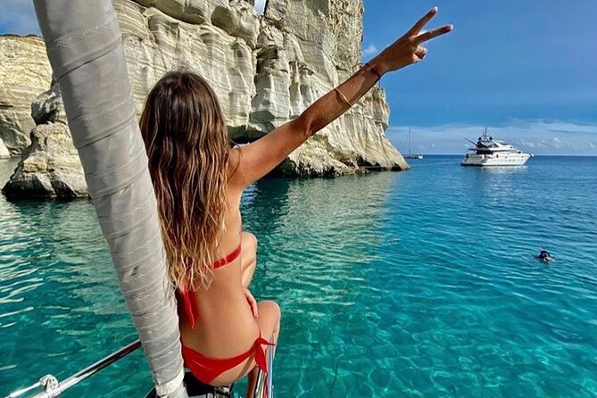 Milos and Polyaigos Full Day Cruise with Meals and Snorkelling - Sulphur Mines Narration: History While You Glide